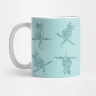 Funny Mint Cats Crafts Mug